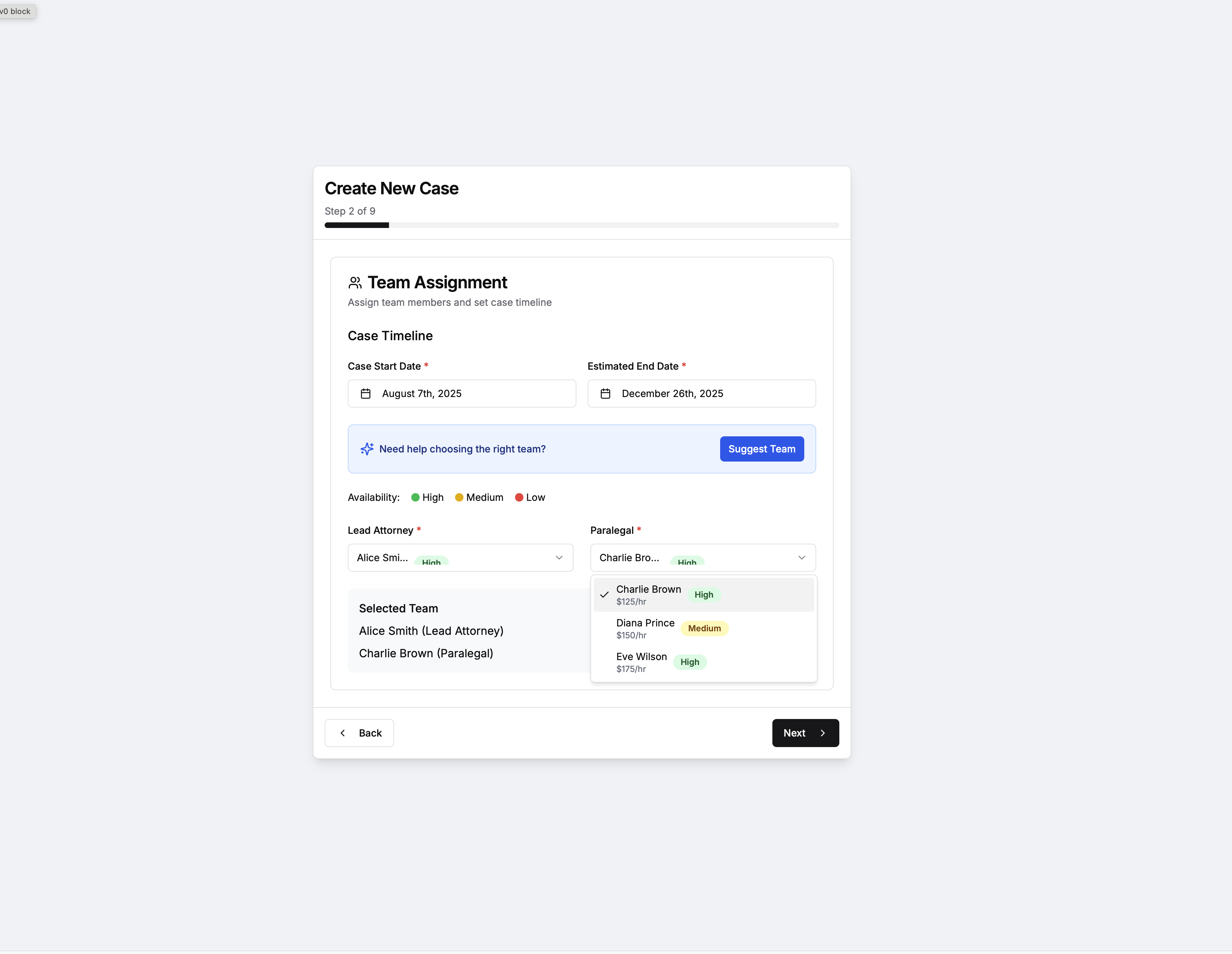 Right people, right case—no guesswork. — izy legal AI software
